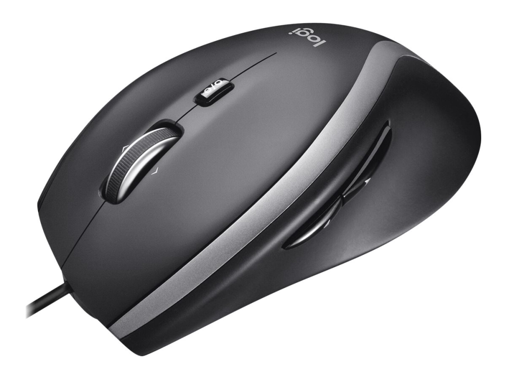 M500s Advanced Corded Mouse   Mus   Optisk   7 Knapper   Kablet   Usb fra Logitech