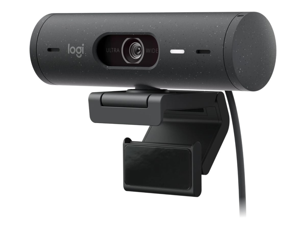 ® | Brio 500   Webcam   Farve   Full Hd (1920 X 1080)   Indbygget Mikrofon (stereo)   Usb C   Grafit fra Logitech