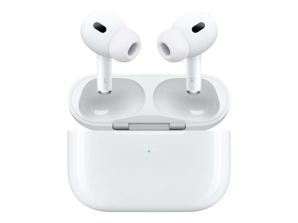 Airpods Pro   2. Generation   ægte Trådløse øretelefoner Med Mik.   I øret   Bluetooth   Aktiv Støjfjerning   Hvid fra Apple