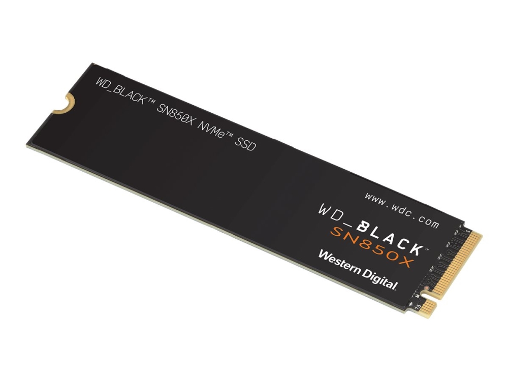 Wd_black Sn850x Nvme Ssd Wds100t2x0e   Ssd   1 Tb   Intern   M.2 2280   Pcie 4.0 X4 (nvme) fra Western Digital
