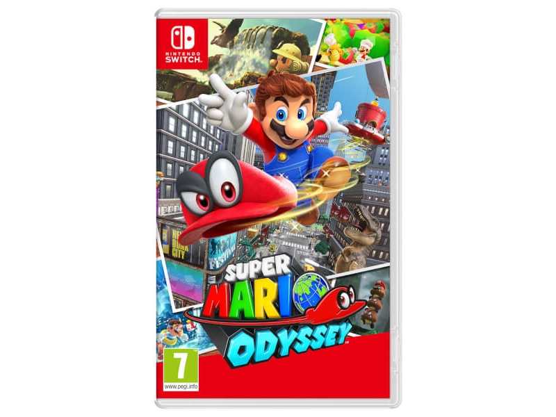 | Super Mario Odyssey     Switch   Uk4 (nordisk Cover) fra Nintendo