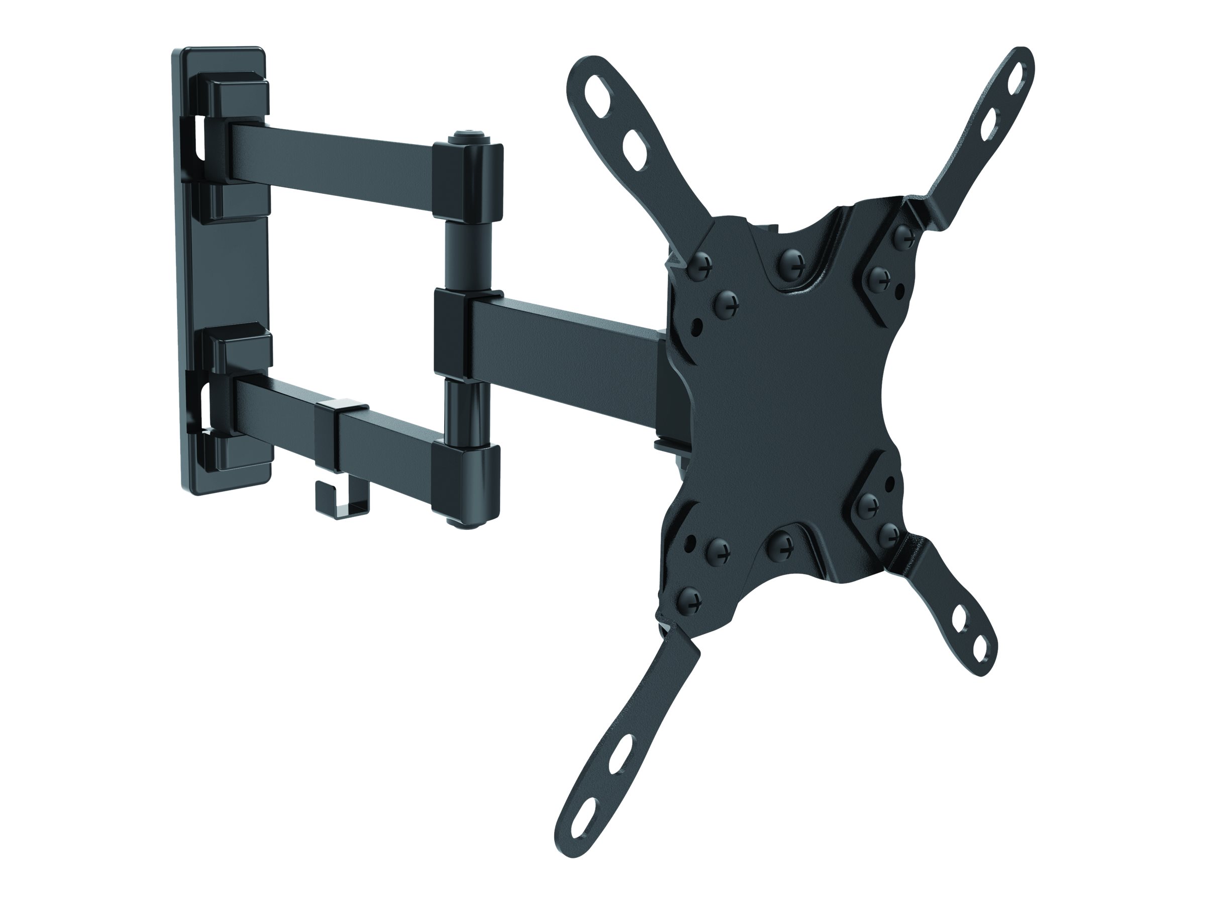 Arm 459   Monteringssæt (vægmontering Med Vip Drej)   For Fladt Panel   Sort   Skærmstørrelse: 15" 40"   Vægmonterbar fra Deltaco