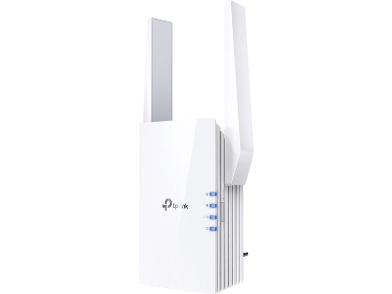 Tp Link Re605x   Wifi Rækkeviddeforlænger   1gbe   Wi Fi 6   2.4 Ghz, 5 Ghz   I Væggen fra Tp-link