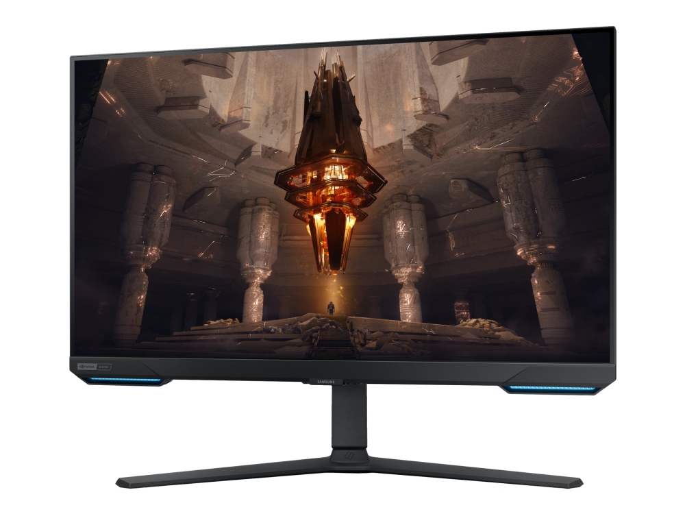 Odyssey G7 S32bg700eu   G70b Series   Led Skærm   Smart   Gaming   32"   3840 X 2160 4k @ 144 Hz   Ips   350 Cd M²   1000:1   Displayhdr 400 fra Samsung