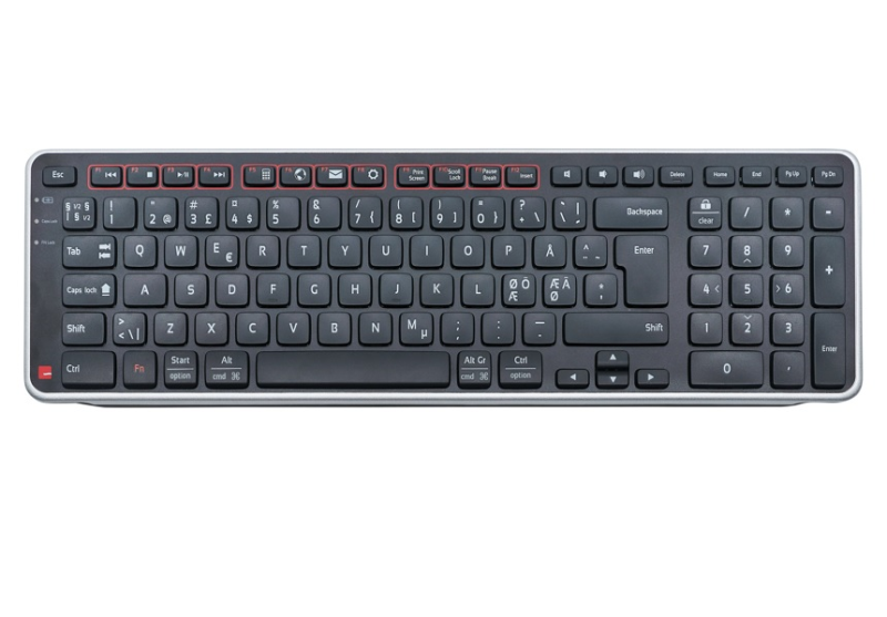 Tastatur   Balance Keyboard Nordisk   Wireless fra Contour