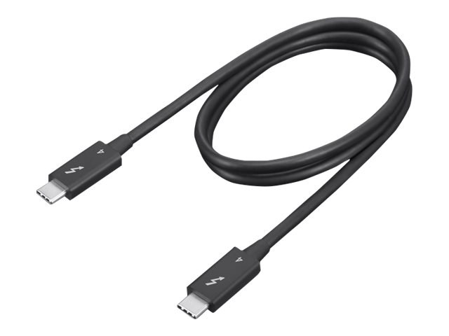 Thunderbolt Kabel   24 Pin Usb C (han) Til 24 Pin Usb C (han)   Thunderbolt 4   70 Cm   8k60 Hz Support, 4k60 Hz Support   Sort fra Lenovo