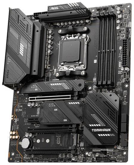 Mag X670e Tomahawk Wifi   Bundkort   Atx   Socket Am5   Amd X670 Chipset   Usb C 3.2 Gen2, Usb C Gen 2x2, Usb 3.2 Gen 1, Usb 3.2 Gen 2   2.5 Giga fra Msi