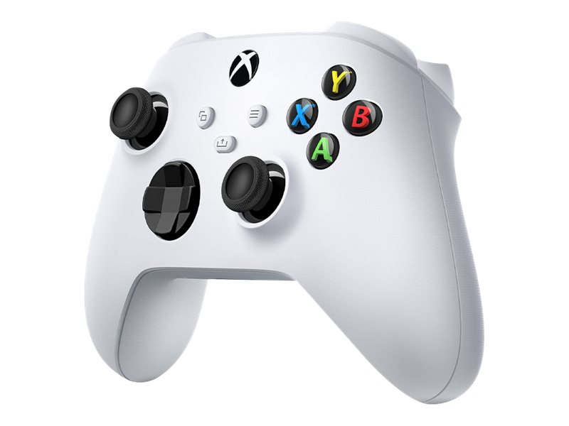 Xbox Wireless Controller Gamepad Trådløs Bluetooth Hvid For Xbox Series X, Xbox One S, Xbox One X, fra Microsoft
