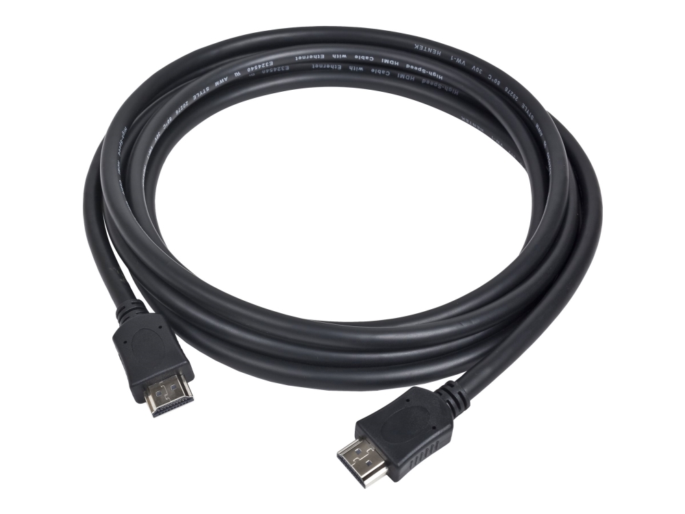10m Hdmi M M Hdmi Kabel Hdmi Type A (standard) Sort fra Gembird