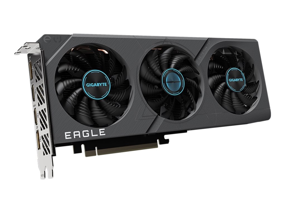 Gigabyte Geforce Rtx 4060 Eagle Oc 8g   Grafikkort   Geforce Rtx 4060   8 Gb Gddr6   Pcie 4.0   2 X Displayport, 2 X Hdmi fra Gigabyte Technology