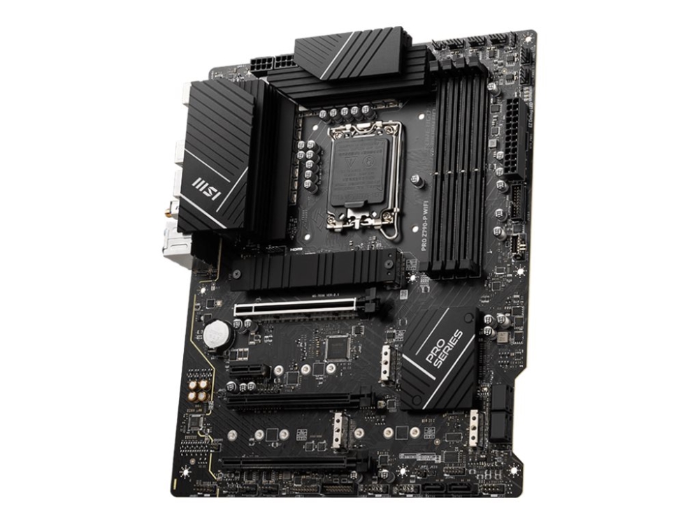 Pro Z790 P Wifi   Bundkort   Atx   Lga1700 Sokkel   Z790 Chipset   Usb C Gen 2x2, Usb 3.2 Gen 2, Usb 3.2 Gen 1, Usb C Gen2   2.5 Gigabit Lan, Wi  fra Msi