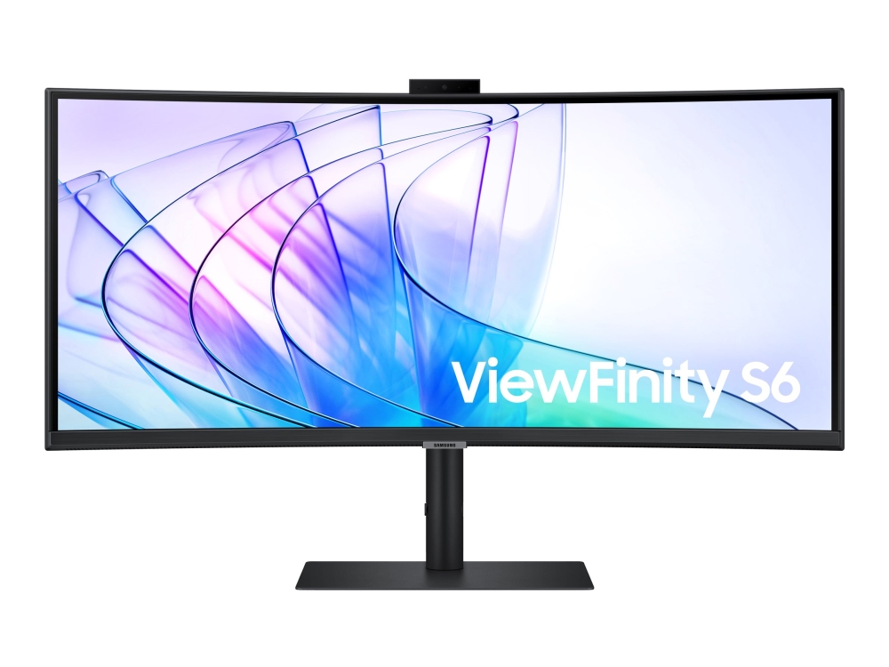 Viewfinity S6 S34c652vau   S65vc Series   Led Skærm   Kurvet   34"   3440 X 1440 Uwqhd @ 100 Hz   Va   350 Cd M²   3000:1   Hdr10   5 Ms   Hd fra Samsung