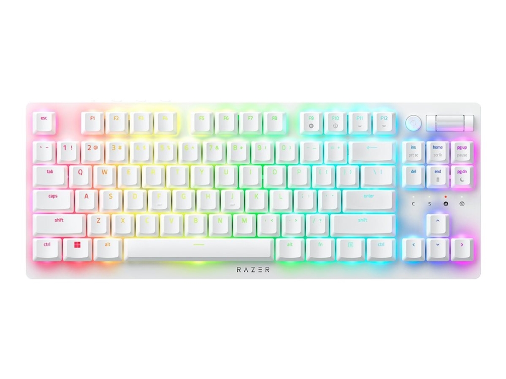 Deathstalker V2 Pro   Tastatur   Tenkeyless   Backlit   Trådløs   2.4 Ghz, Bluetooth 5.0, Usb C   Qwerty   Usa   Tastkontakt:   Linear Opti fra Razer