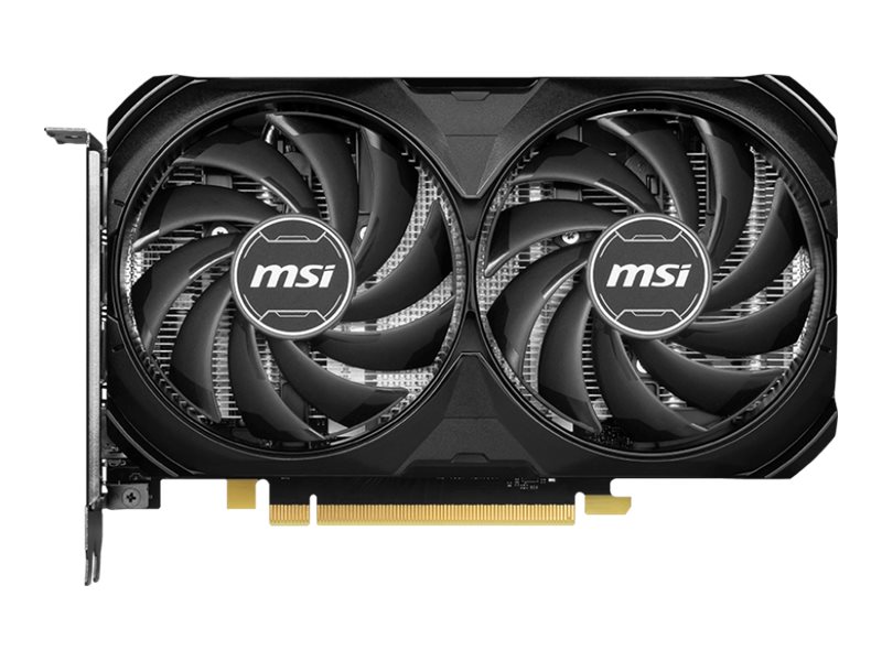 Geforce Rtx 4060 Ti Ventus 2x Black 16g Oc   Grafikkort   Geforce Rtx 4060 Ti   16 Gb Gddr6   Pcie 4.0 X16   Hdmi, 3 X Displayport   Sort fra Msi