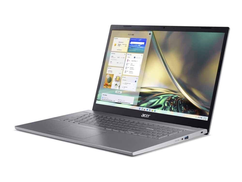 Aspire 5 A517 53 Intel Core I5 12450h Op Til 4.4 Ghz Win 11 Home Uhd Graphics 8 Gb Ram 512 Gb Ssd Nvme 17.3" Ips 1920 X 1080 (fu fra Acer