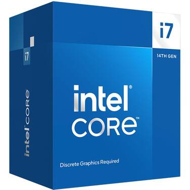 ® | Core™ I7 14700f   20 Core   3,4 Ghz (op Til 5,6 Ghz Turbo)   Lga1700 Socket | Box fra Intel
