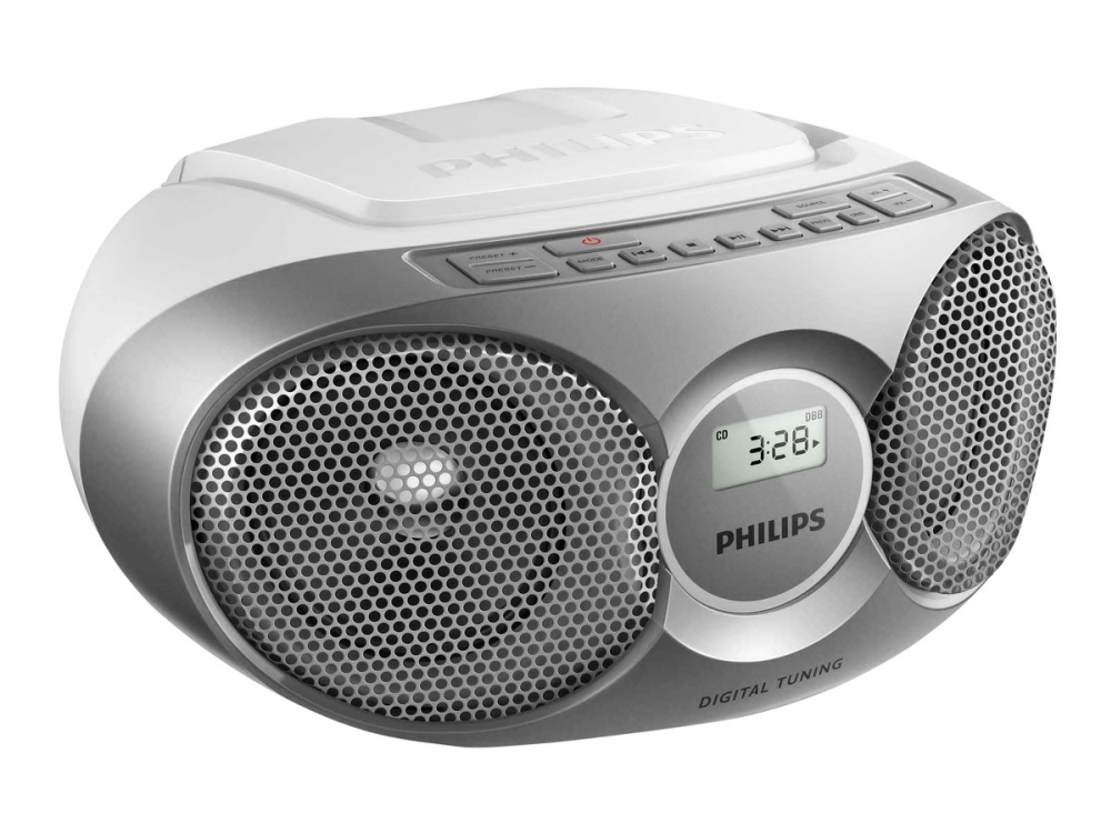 Cd Soundmachine Az215s   Boombox   3 Watt fra Philips