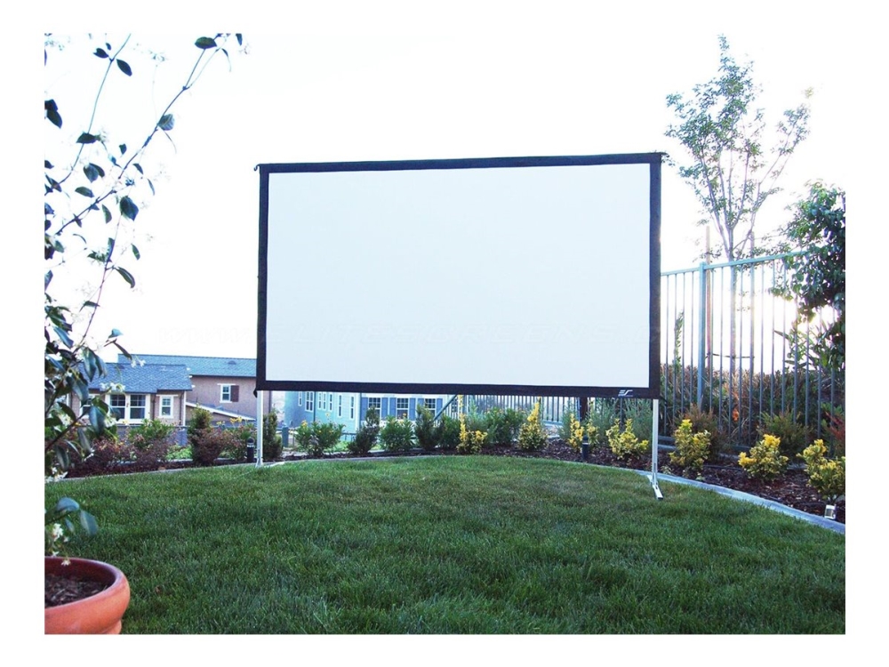 Yard Master 2 Series Oms100h2   Projektor Skærm Med Ben   100" (254 Cm)   16:9   Cinewhite   Sølv fra Elite Screens