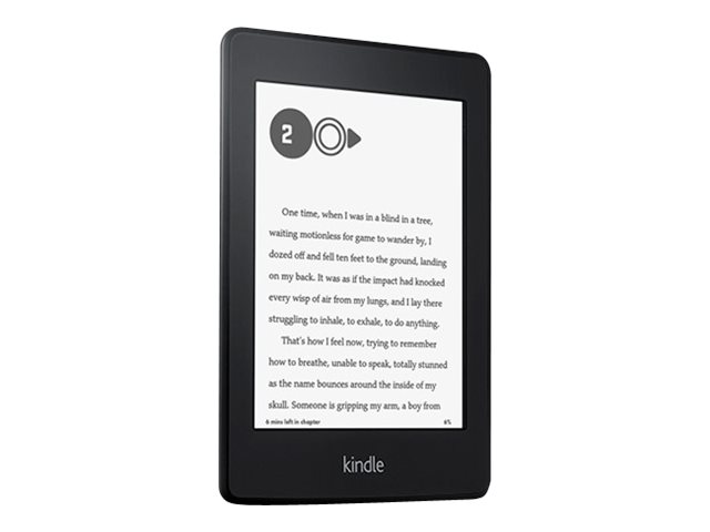 Kindle Paperwhite   11. Generation   Ebook Læser   16 Gb   6.8" Monokrom Paperwhite   Touch Screen   Bluetooth   Sort   Lockscreen Ad Supporte fra Amazon