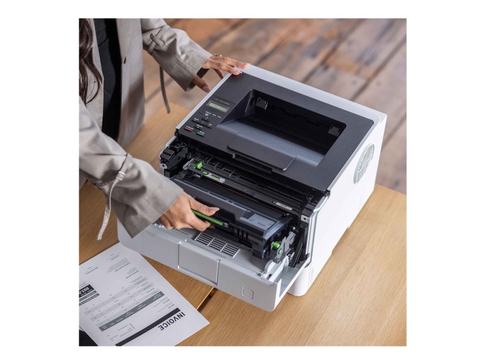 Hl L5210dn   Printer   S H   Duplex   Laser   A4 Legal   1200 X 1200 Dpi   Op Til 48 Spm   Kapacitet: 350 Ark   Usb 2.0, Gigabit Lan fra Brother