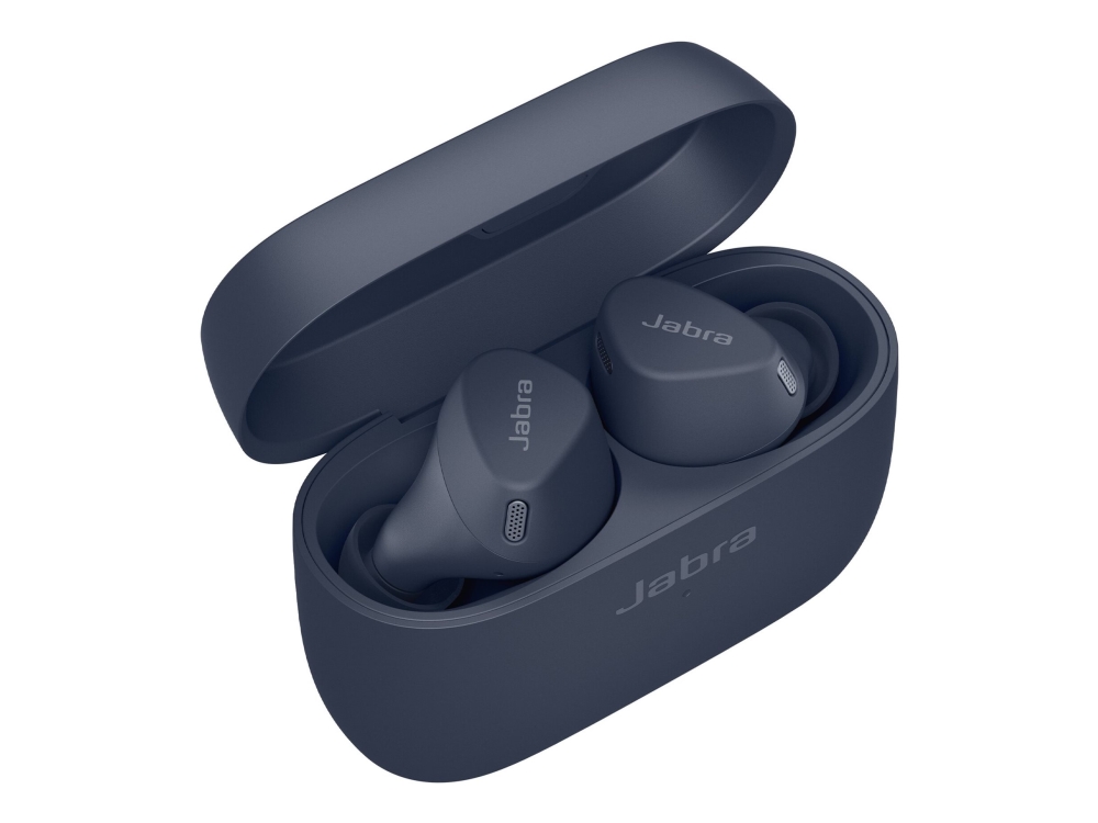 Jabra Elite 4 Active ægte Trådløse øretelefoner Med Mik. I øret Bluetooth Aktiv Støjfjerning Støjisolerende Marineblå fra Gn Audio