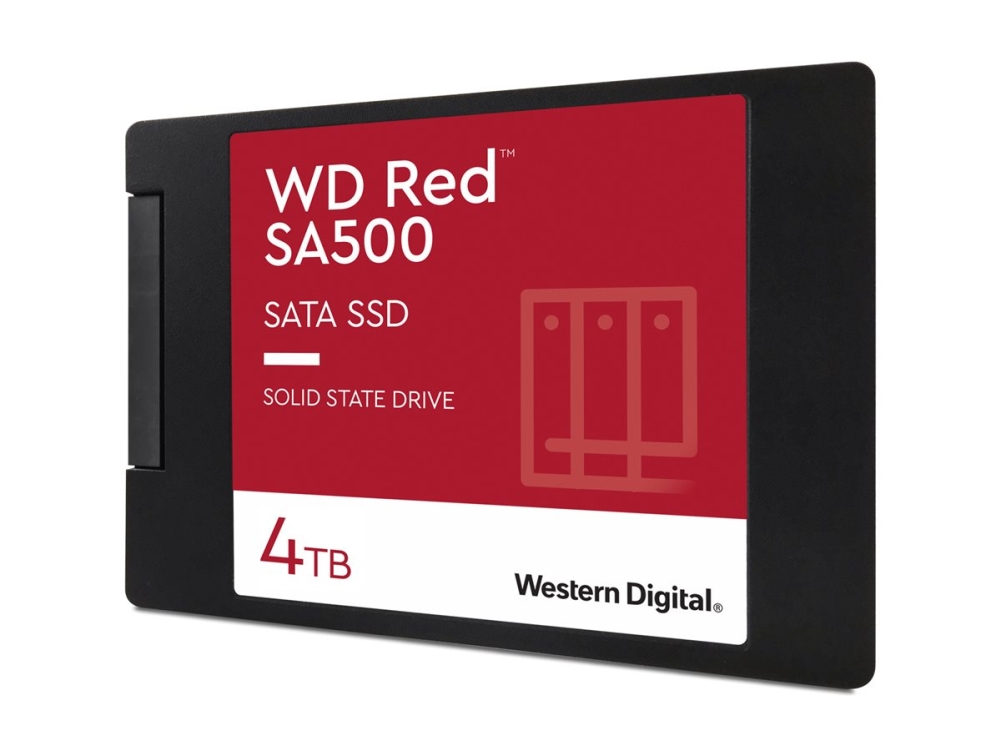 Wd Red Sa500 Wds400t2r0a   Ssd   4 Tb   Intern   2.5"   Sata 6gb S fra Western Digital