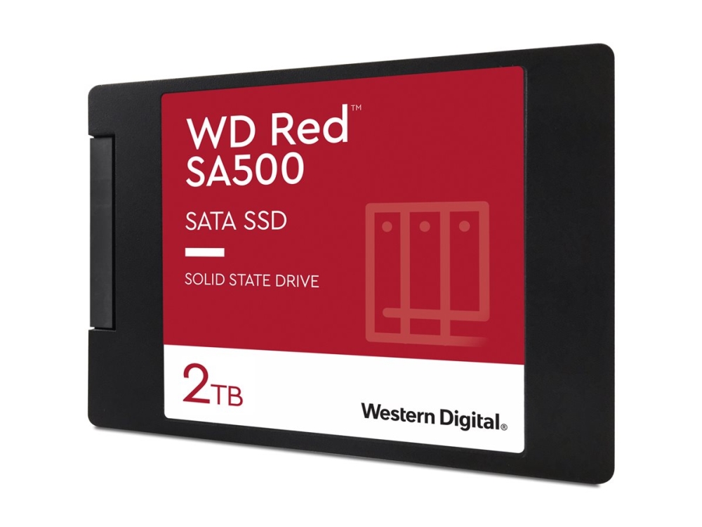 Wd Red Sa500 Wds200t2r0a   Ssd   2 Tb   Intern   2.5"   Sata 6gb S fra Western Digital