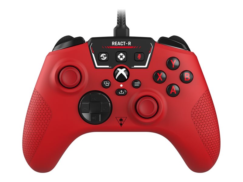 Turtle Beach React R Gamepad Kablet Rød For Microsoft Xbox Series X, Microsoft Xbox Series S, Microsoft Xbox One, Pc fra Voyetra Turtle Beach