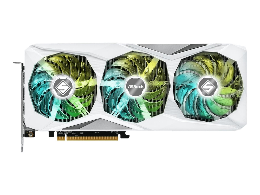 Steel Legend Radeon Rx 7600 Xt 16gb Oc Grafikkort Radeon Rx 7600 Xt 16 Gb Gddr6 Pcie 4.0 X8 Hdmi, 3 X Displayport Boks fra Asrock