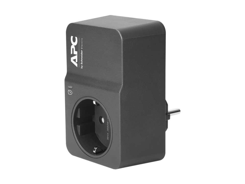 Surgearrest   Strømstødsbeskytter   Ac 230 V   Output Stikforbindelser: 1   Tyskland   Sort fra Apc