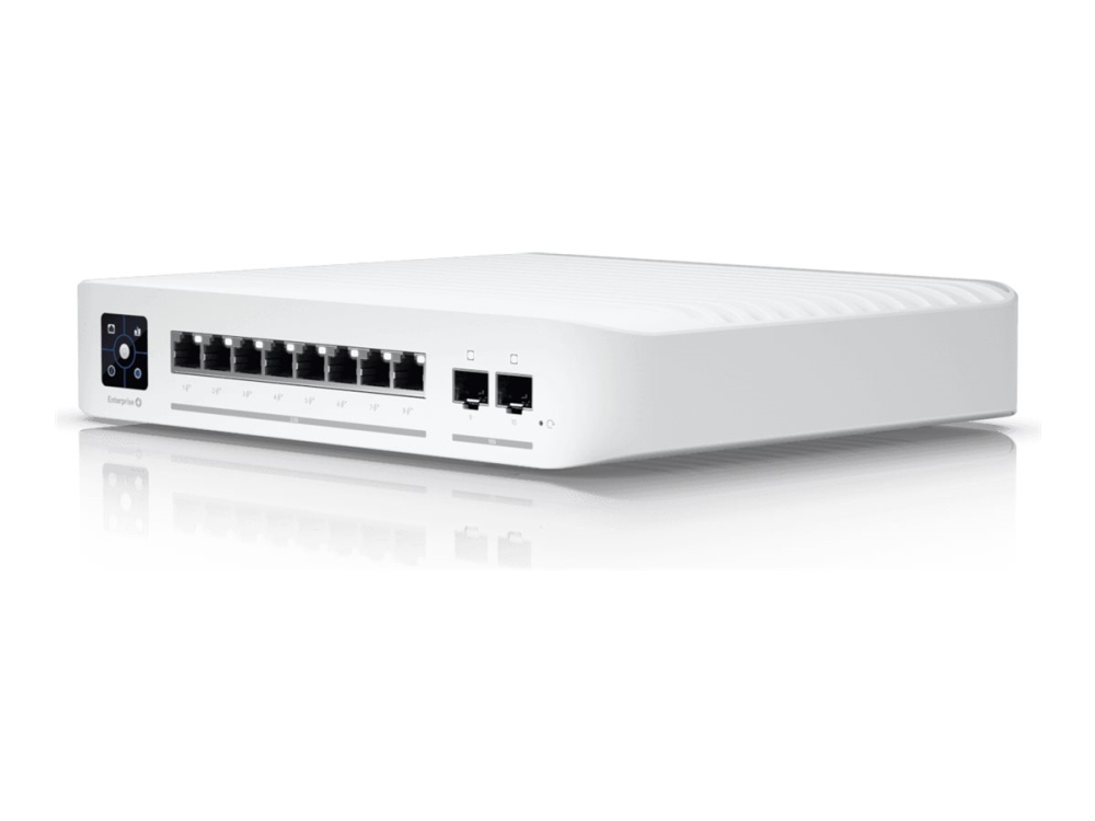 Unifi Switch Pro 8 Poe   Switch   L3   Administreret   2 X 10 100 1000 (poe++) + 2 X 10gb Ethernet Sfp+ + 6 X 10 100 1000 (poe+)   Væg Monte fra Ubiquiti