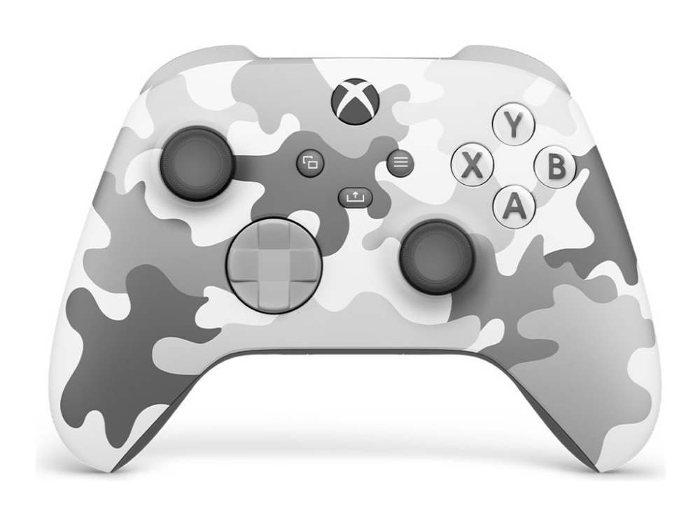 Xbox Wireless Controller Arctic Camo Special Edition Gamepad Trådløs Bluetooth Hvis Camouflage, Grå Kamouflage For Pc, Android, fra Microsoft