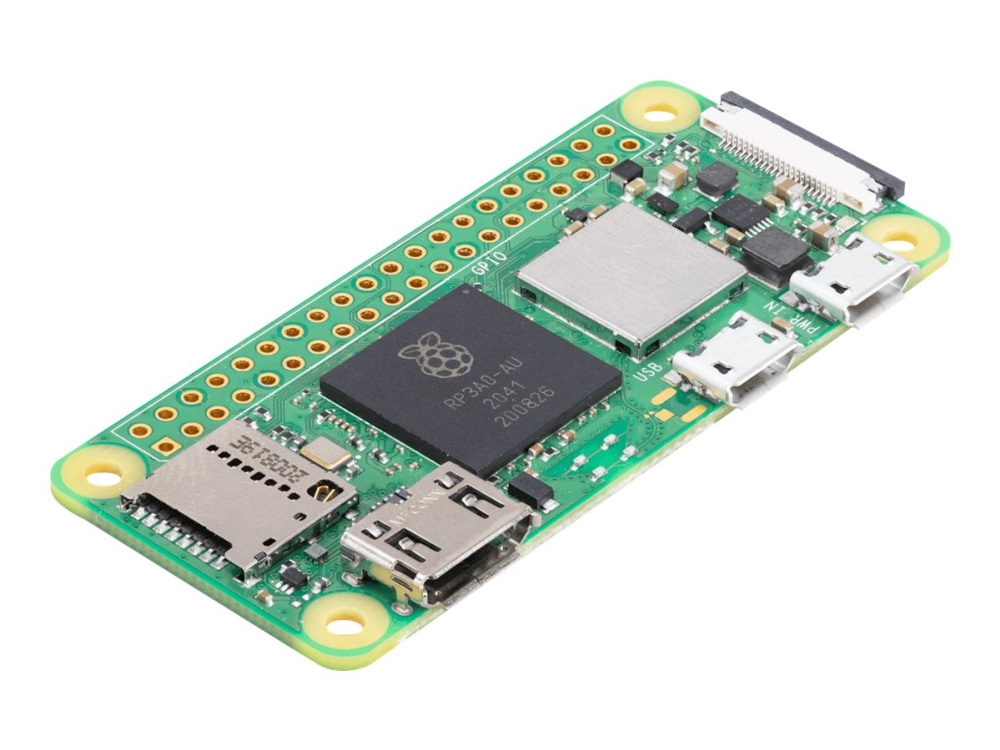 Pi Zero 2 W   Enkelttavle Computer   Arm A53   1 Ghz   Ram 512 Mb   802.11b G N, Bluetooth 4.2 fra Raspberry