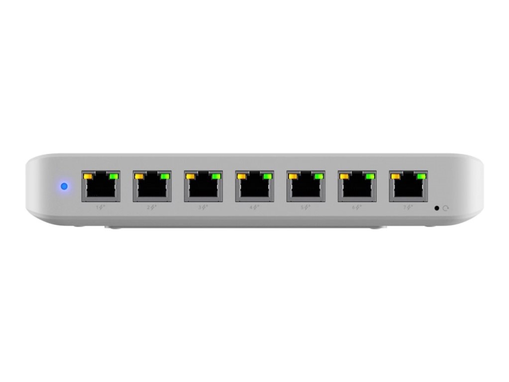 Unifi Switch Ultra 60w   Switch   Administreret   7 X 10 100 1000 (poe+) + 1 X 10 100 1000 (poe++)   Desktop, Væg Monterbar   Poe++ (52 W)   fra Ubiquiti