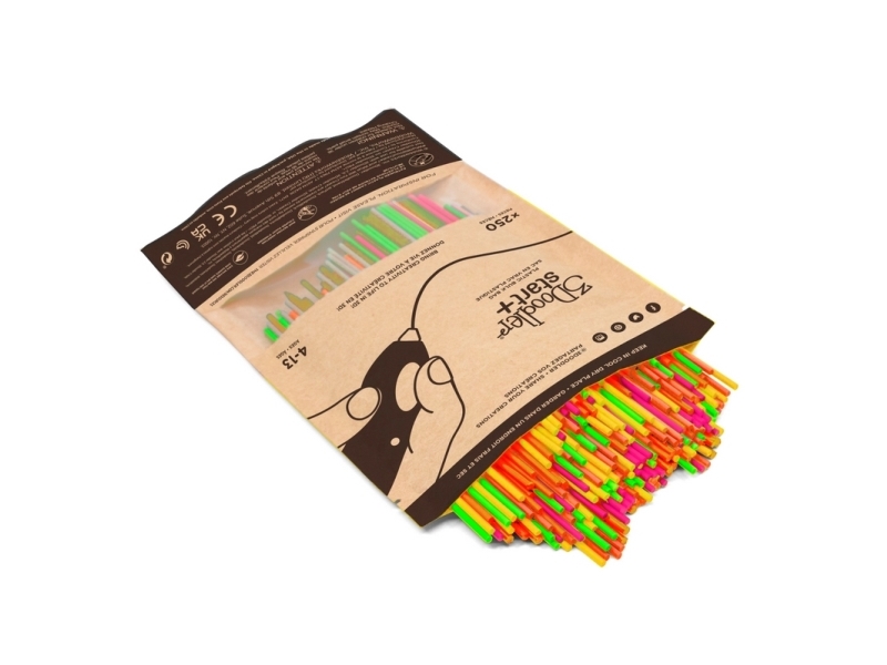 Filament Start+ 250 Neonrot Neonorange Neongruen Neongelb Neonpink""neon, 250 Stk, 1 G fra 3doodler