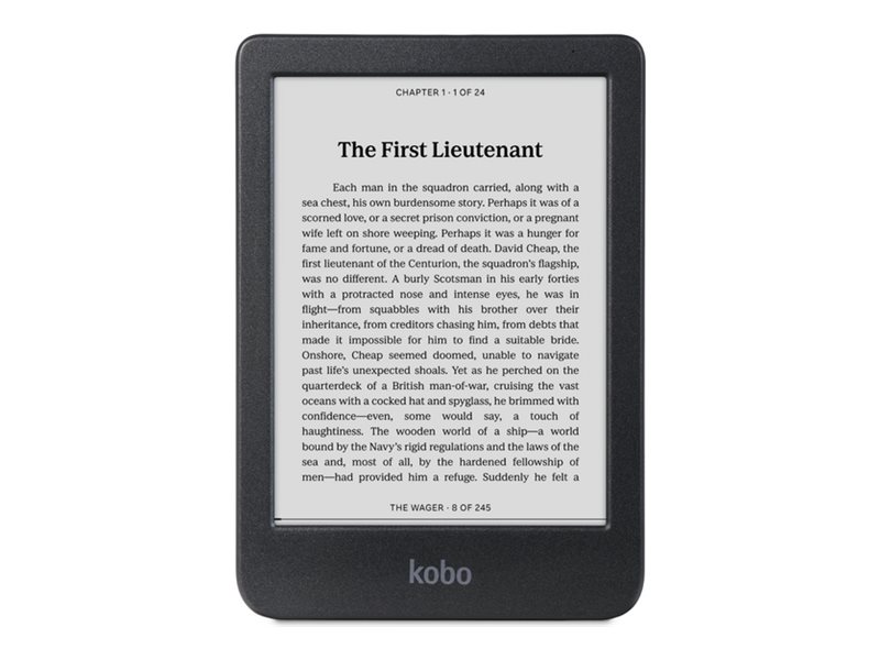 Clara Bw   Ebook Læser   16 Gb   6" E Ink Carta 1300 (1448 X 1072)   Touch Screen   Wi Fi 5, Bluetooth fra Kobo
