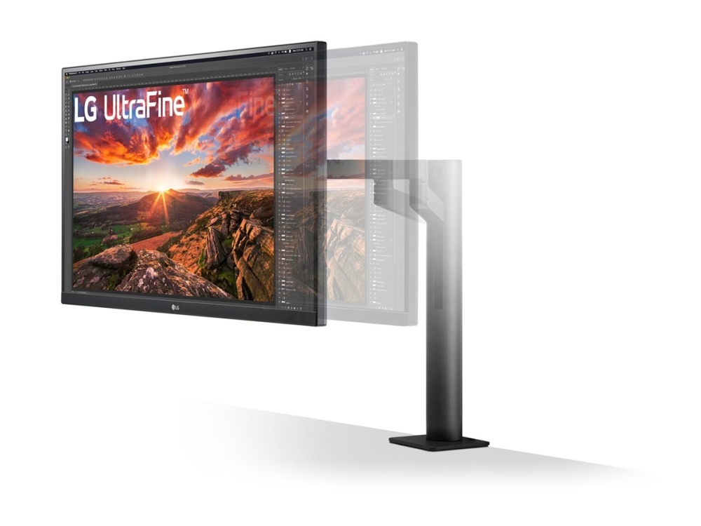 Lg Ultrafine Ergo 27un880p B Un880p Series Led Skærm 27" 3840 X 2160 4k @ 60 Hz Ips 350 Cd M² Displayhdr 400 5 Ms 2xhdmi, Displaypo fra Lg Electronics