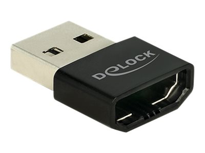 Videoadapter   Usb Han Til Hdmi Hun   Sort fra Delock