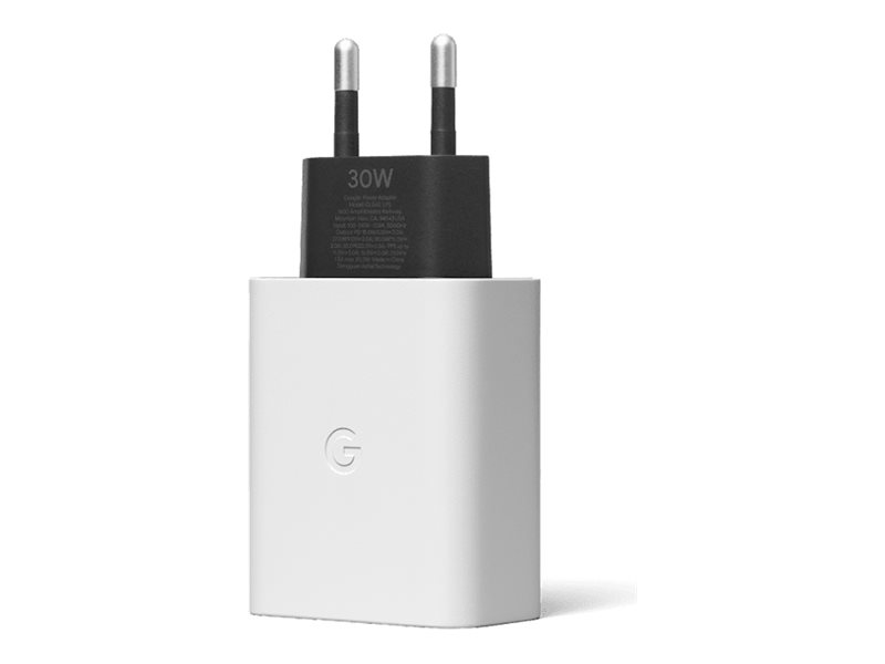 Strømforsyningsadapter   30 Watt   3 A   Pd (24 Pin Usb C)   Hvid   Europa fra Google