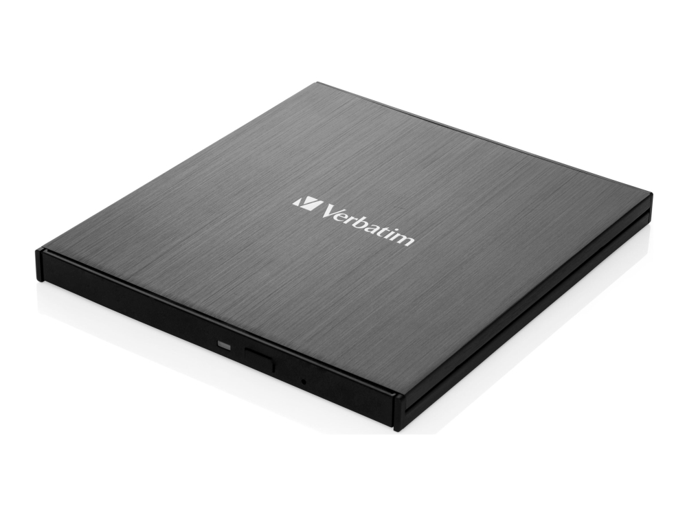 Slimline   Disk Drev   Dvd±rw (±r Dl)   8x   Usb 3.2 Gen 1   Ekstern fra Verbatim