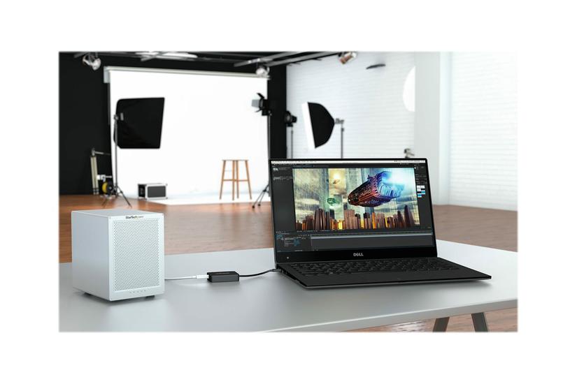 .com Thunderbolt 3 To Thunderbolt 2 Adapter, Tb3 Laptop To Tb2 Displays & Devices, Thunderbolt 2 20gbps Or Thunderbolt 1 10gbps, Tb3 To Tb2 Converter, Tb3 Certified, Windows & Mac   8in Attached Cable (tbt3tbtadap)   Thunderbolt Adapter   Mini Dis fra Startech