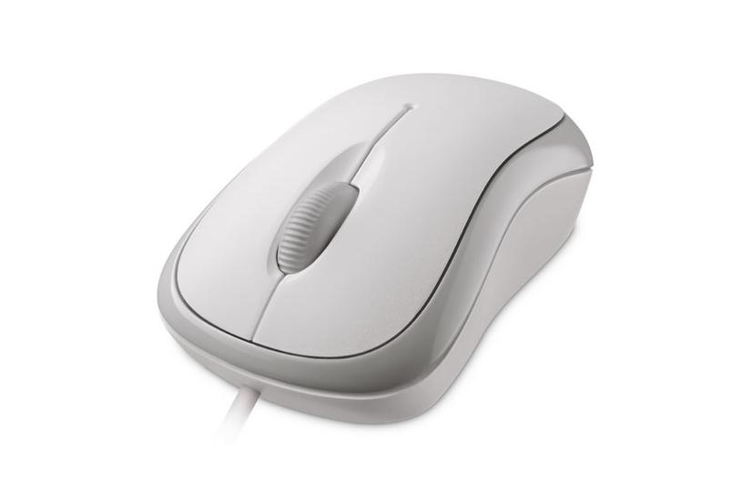 Basic Optical Mouse   Mus   Usb   Hvid fra Microsoft