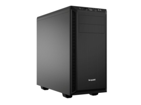 Be Quiet! Pure Base 600   Miditower   Atx   Ingen Strømforsyning   Usb Lyd   Sort   (inkl. 2 X Pure Wings 2 Blæsere) fra Be-quiet