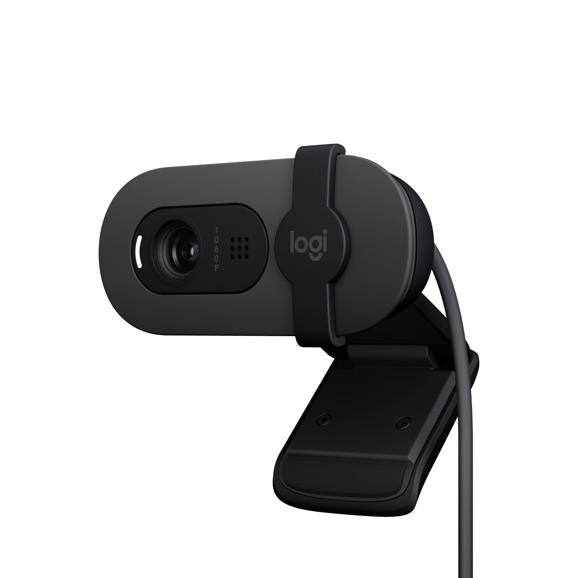 ® | Brio 100   Webcam   Full Hd   1920 X 1080   Indbygget Mikrofon   Usb C   Graphite fra Logitech