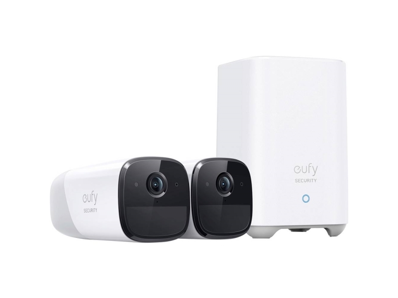 Eufy Eufycam 2 Pro Add On Camera Netværksovervågningskamera Udendørs, Indendørs Vejrbestandig Farve (dag Nat) Audio Trådløs Wifi Add fra Anker