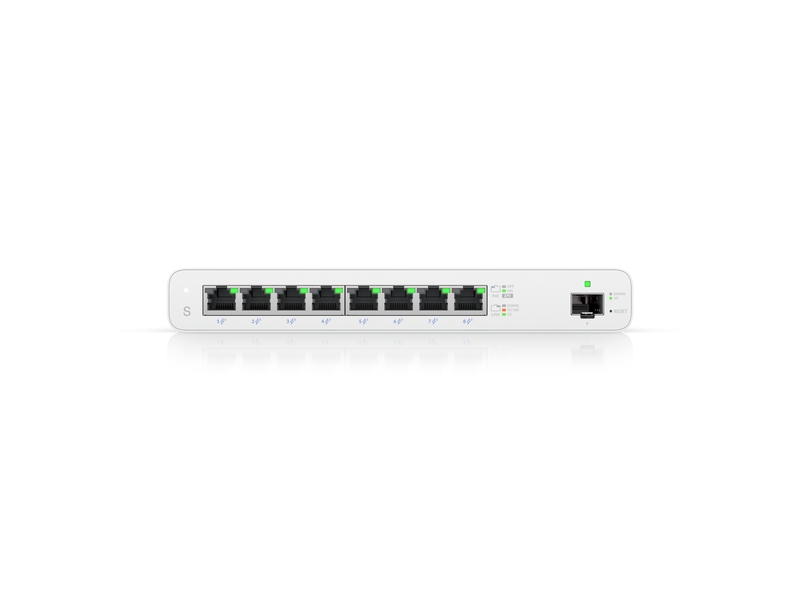 Uisp   Switch   8   Poe+ fra Ubiquiti