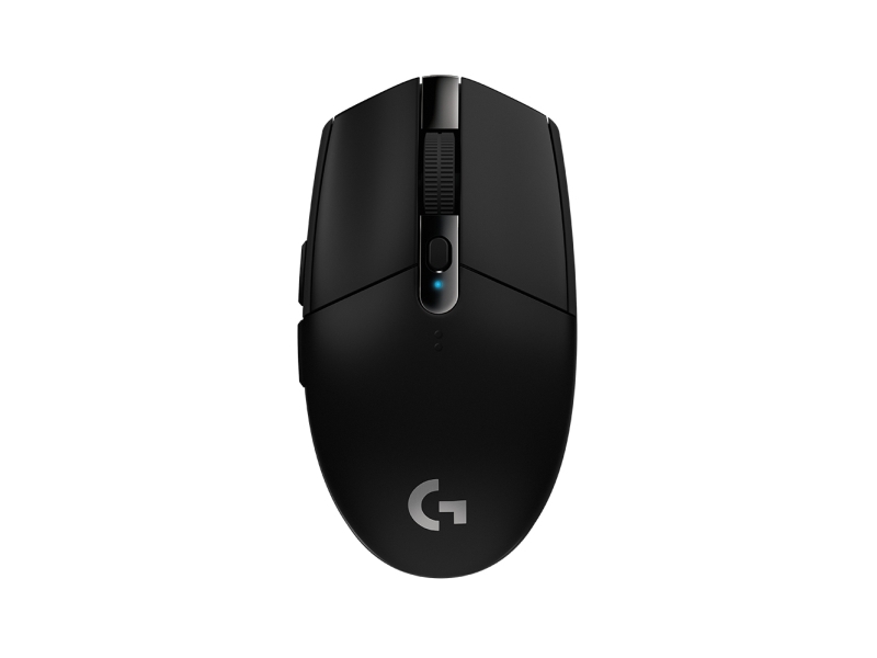G G305   Mus   Optisk   6 Knapper   Trådløs   2.4 Ghz   Trådløs Modtager (usb)   Sort fra Logitech