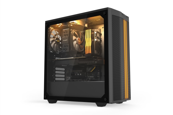 Be Quiet! Pure Base 500dx Miditower Atx Ingen Strømforsyning Usb Lyd Sort (inkl. 3 X Pure Wings 2 Blæsere) fra Be-quiet