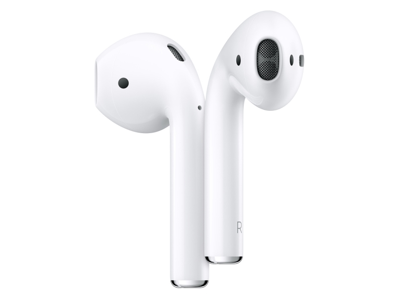 Airpods With Charging Case 2. Generation ægte Trådløse øretelefoner Med Mik. ørespids Bluetooth fra Apple